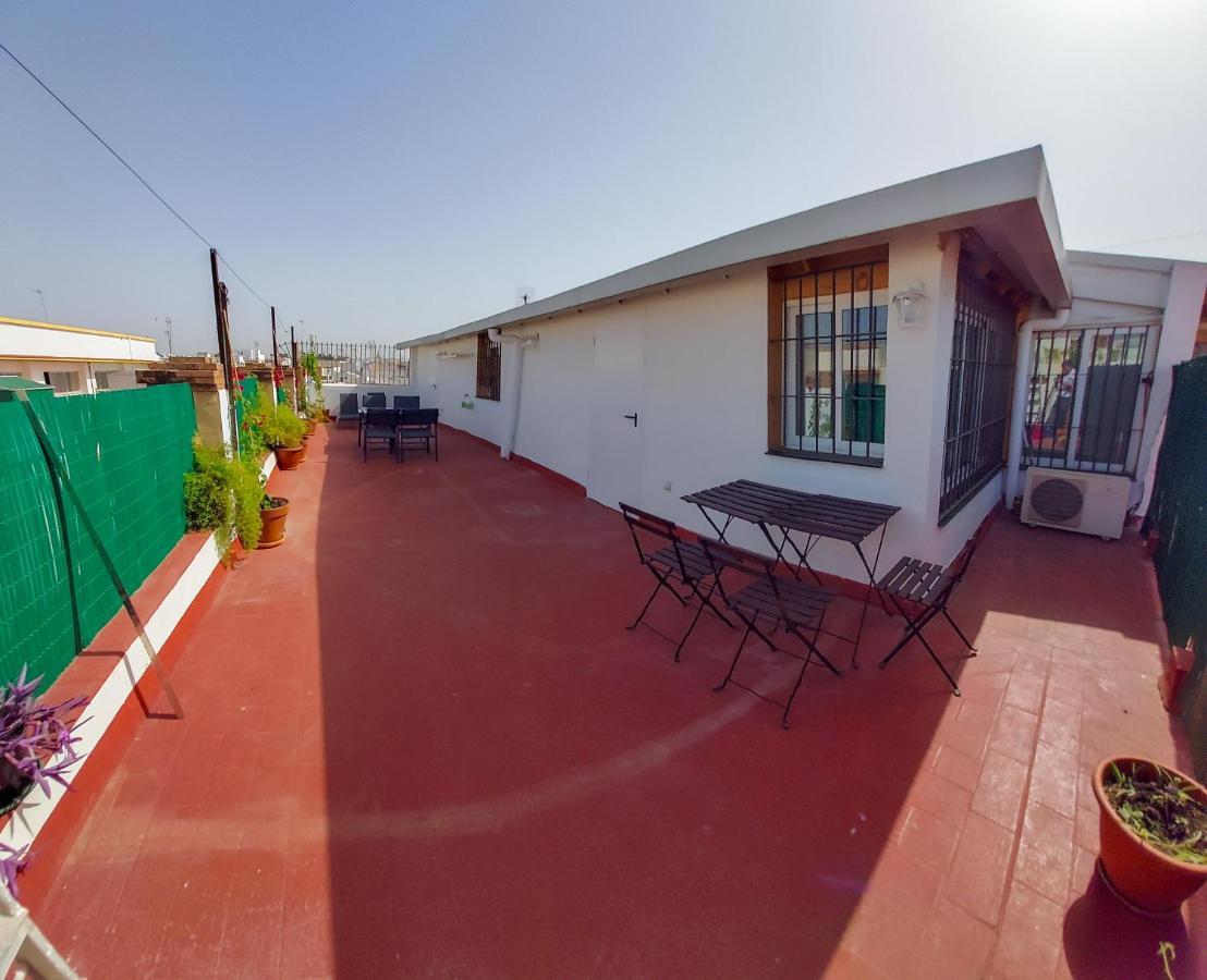 Apartamento Ático en Calatrava - VISTAS Y GRAN TERRAZA PRIVADA Sevilla Exterior foto